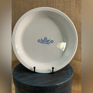 Vintage 1966-1969 Blue Cornflower P-309, 9" Corning Ware Pie Dish Rare